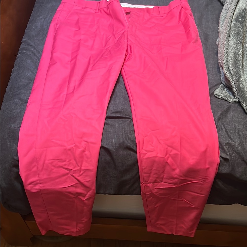 Men's Hot Pink Chinos – Classic Stretch Fit